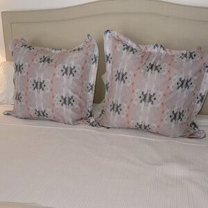 Laura Park bedding Euro shams (inserts not included)